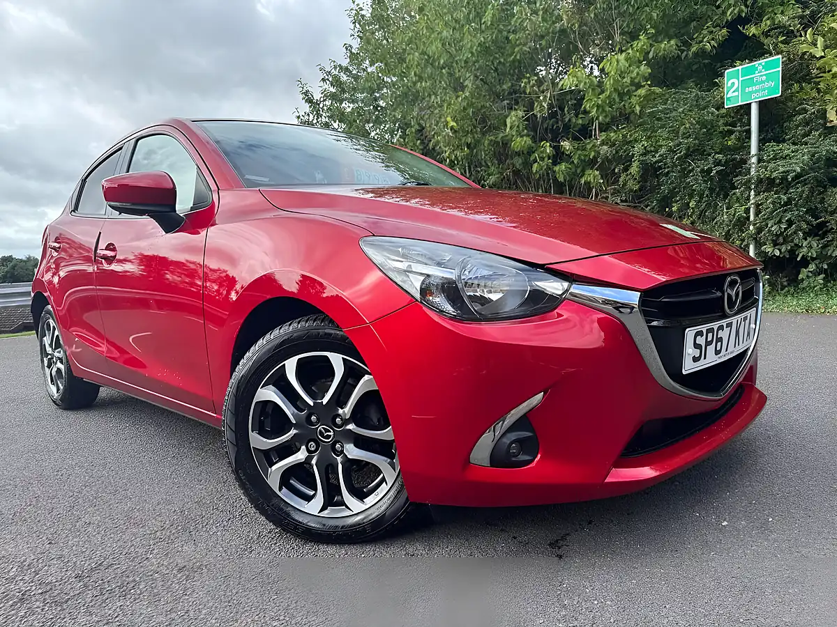 Used 2017 Mazda MAZDA2 Sport Nav Red - Front View