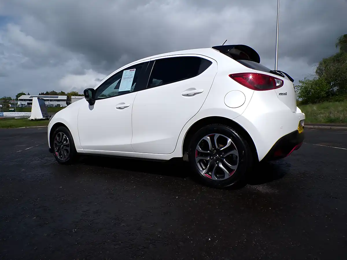 Used 2017 Mazda Mazda2 Sport White - Interior and Exterior details 10