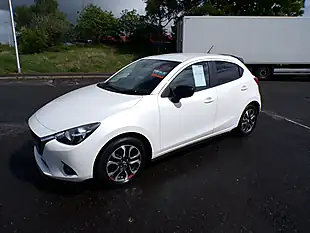 Used 2017 Mazda Mazda2 Sport White - Interior and Exterior details 11