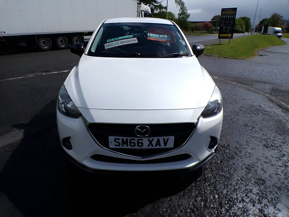 Used 2017 Mazda Mazda2 Sport White - Interior and Exterior details 13