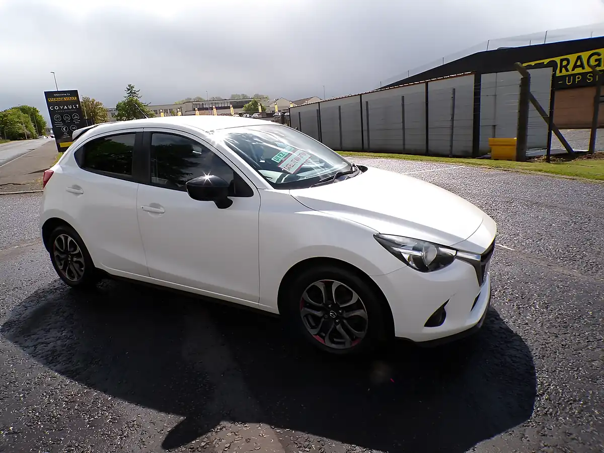 Used 2017 Mazda Mazda2 Sport White - Interior and Exterior details 14