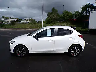 Used 2017 Mazda Mazda2 Sport White - Interior and Exterior details 2