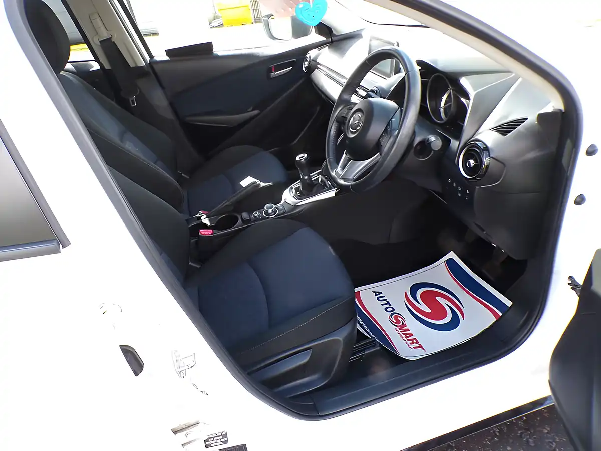 Used 2017 Mazda Mazda2 Sport White - Interior and Exterior details 3