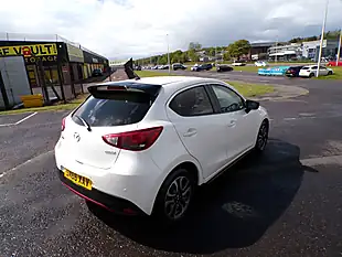Used 2017 Mazda Mazda2 Sport White - Interior and Exterior details 6