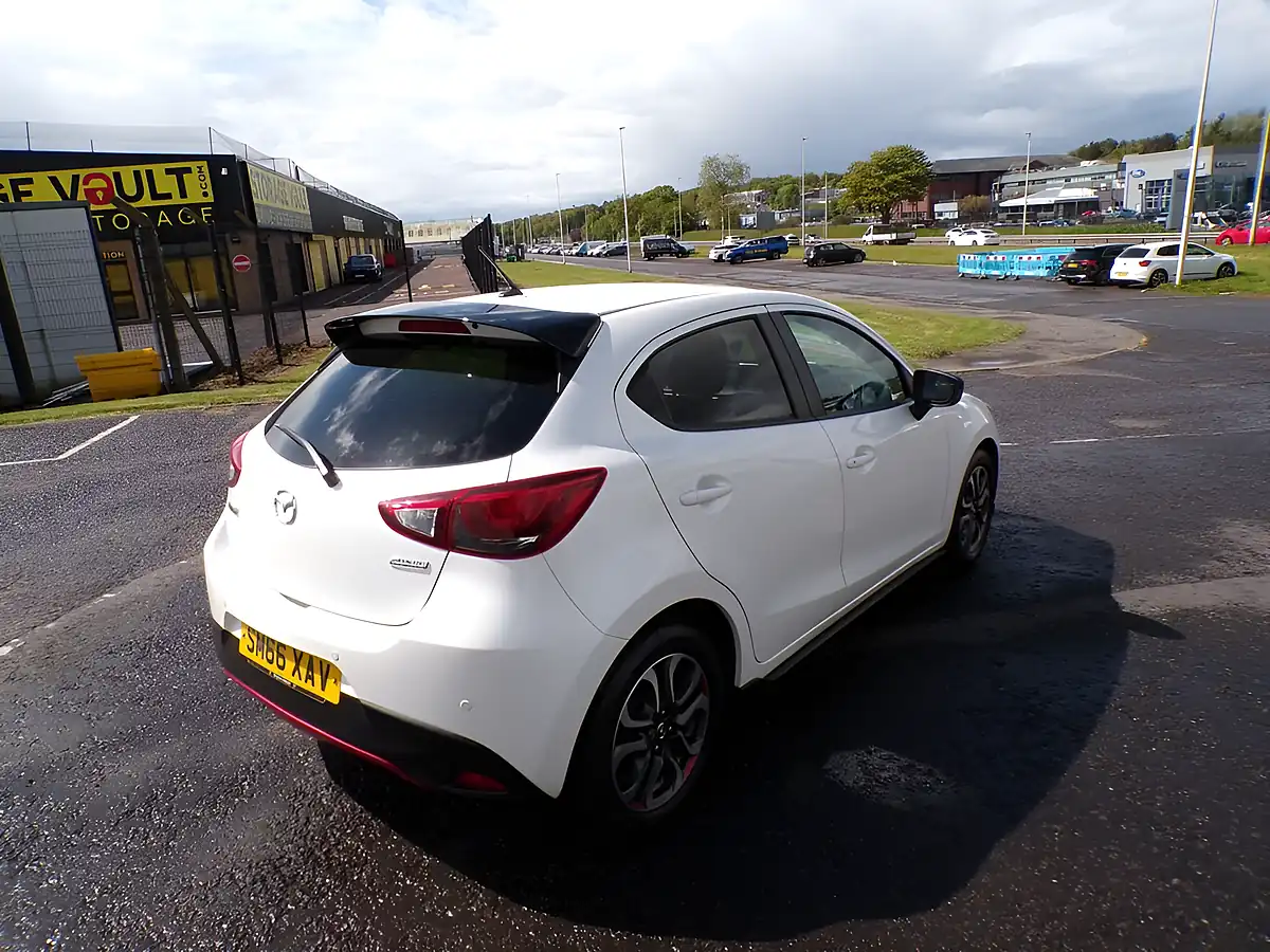 Used 2017 Mazda Mazda2 Sport White - Interior and Exterior details 6
