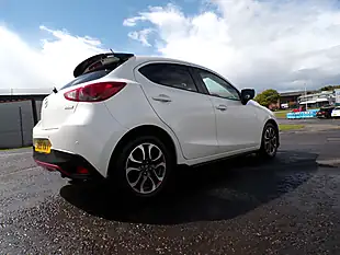 Used 2017 Mazda Mazda2 Sport White - Interior and Exterior details 7