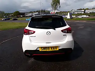 Used 2017 Mazda Mazda2 Sport White - Interior and Exterior details 8