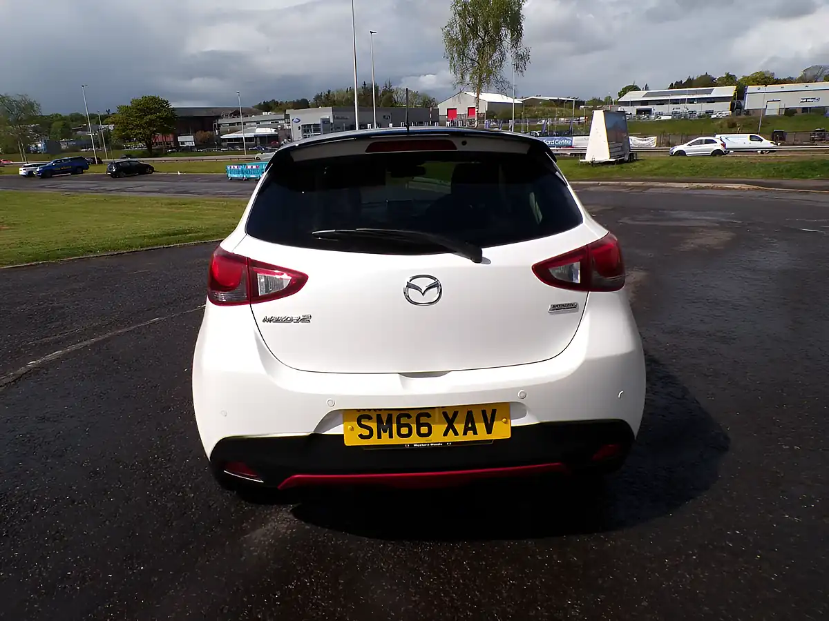 Used 2017 Mazda Mazda2 Sport White - Interior and Exterior details 8