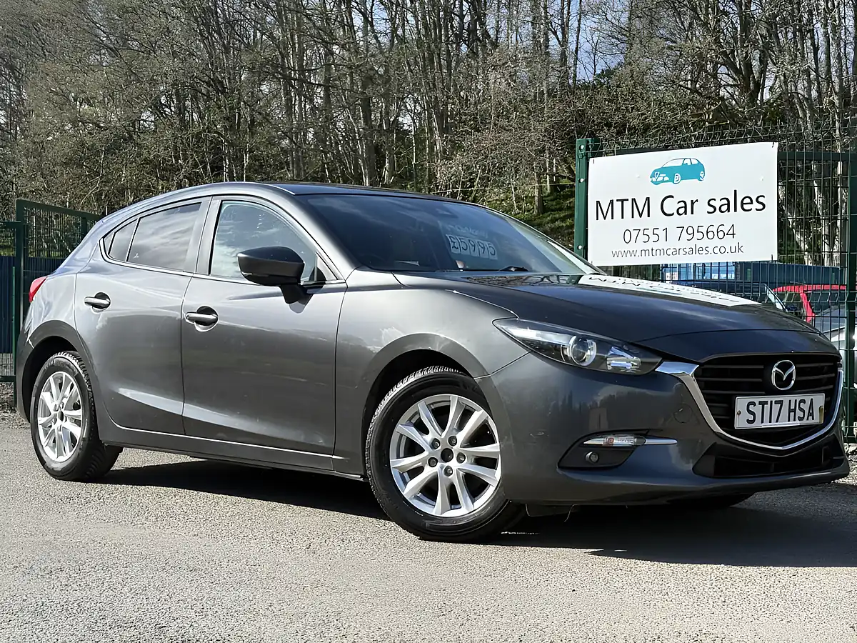 Used 2017 Mazda Mazda3 Se-L Nav Grey - Front View