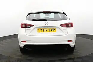 Used 2017 Mazda Mazda3 Se Nav White - Interior and Exterior details 5