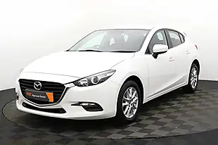 Used 2017 Mazda Mazda3 Se Nav White - Interior and Exterior details 8