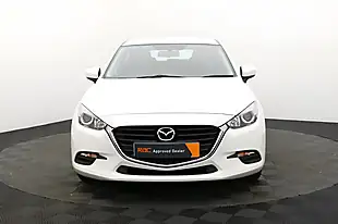 Used 2017 Mazda Mazda3 Se Nav White - Interior and Exterior details 9