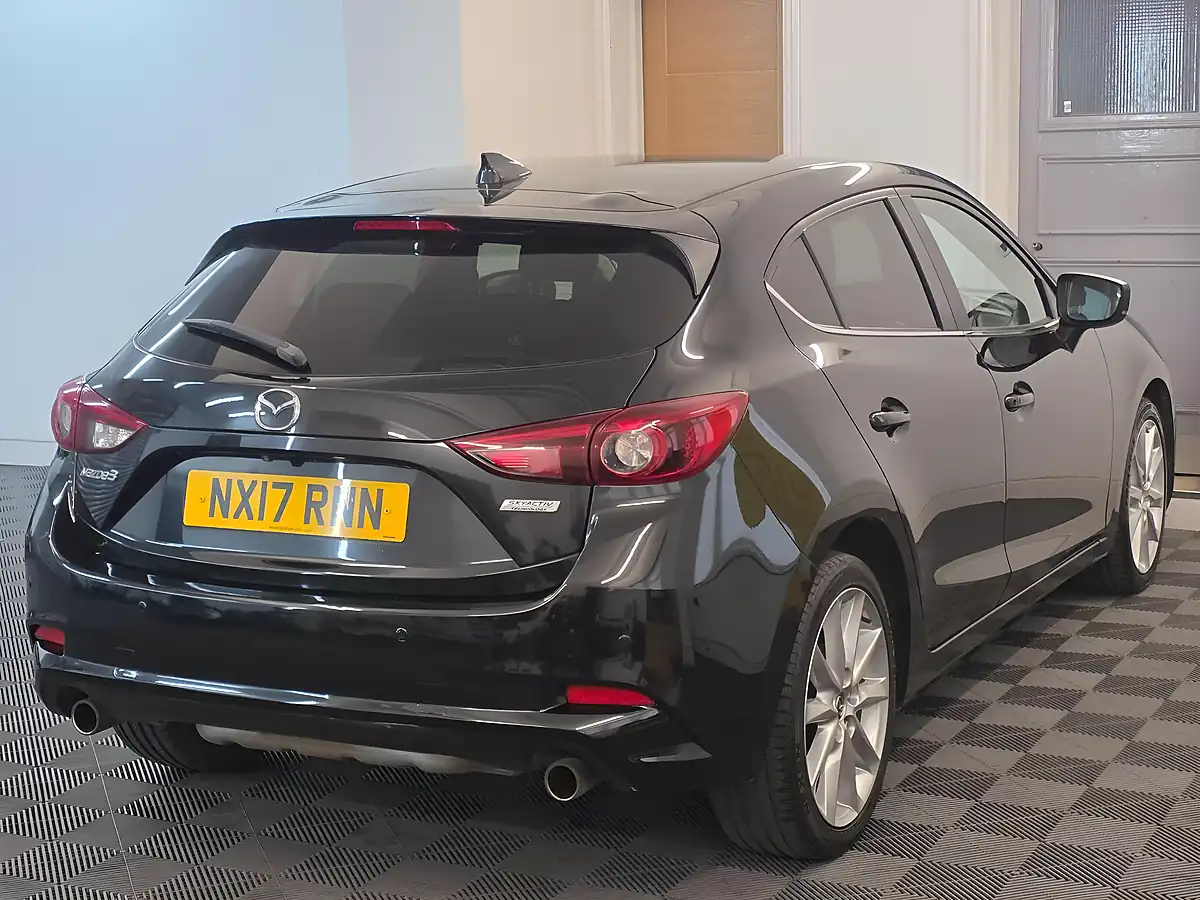 Used 2017 Mazda Mazda3 Sport Nav Black - Interior and Exterior details 4