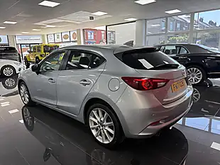 Used 2017 Mazda Mazda3 Sport Nav Silver - Interior and Exterior details 12