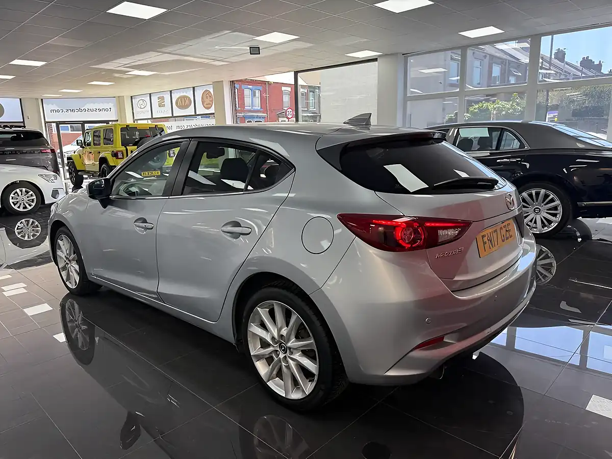 Used 2017 Mazda Mazda3 Sport Nav Silver - Interior and Exterior details 12