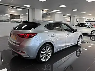 Used 2017 Mazda Mazda3 Sport Nav Silver - Interior and Exterior details 2