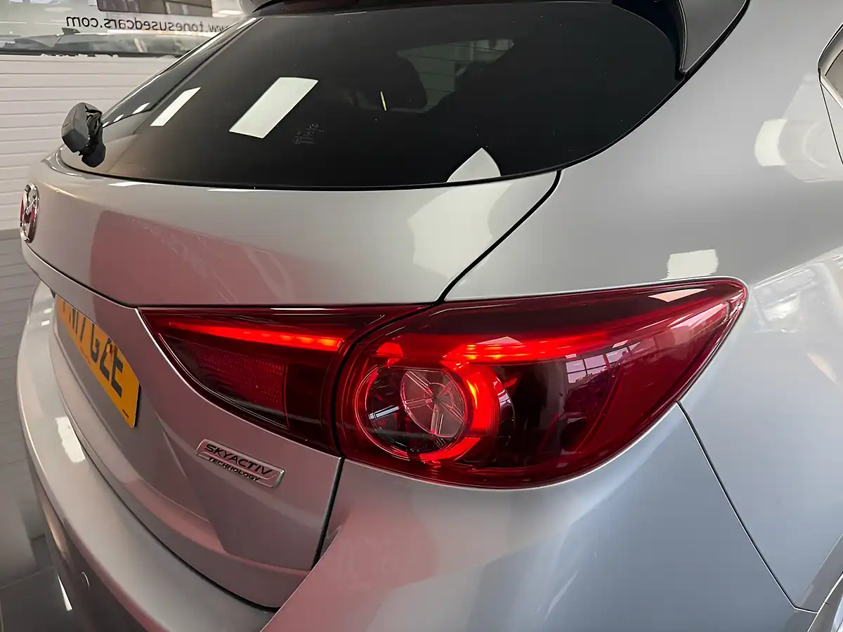 Used 2017 Mazda Mazda3 Sport Nav Silver - Interior and Exterior details 7