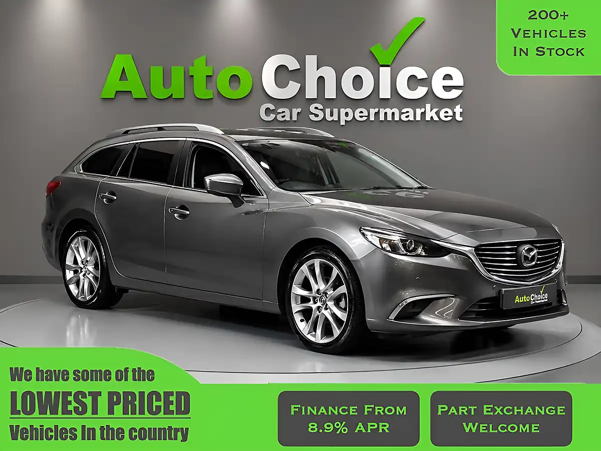 Used 2017 Mazda Mazda6 Sport Nav Grey - Front View