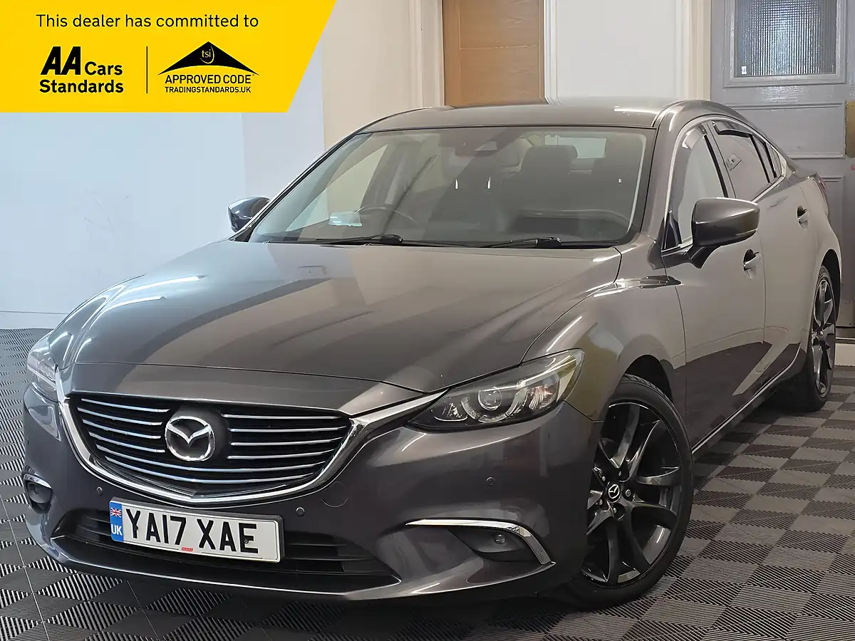 Used 2017 Mazda Mazda6 Sport Nav Grey - Front View