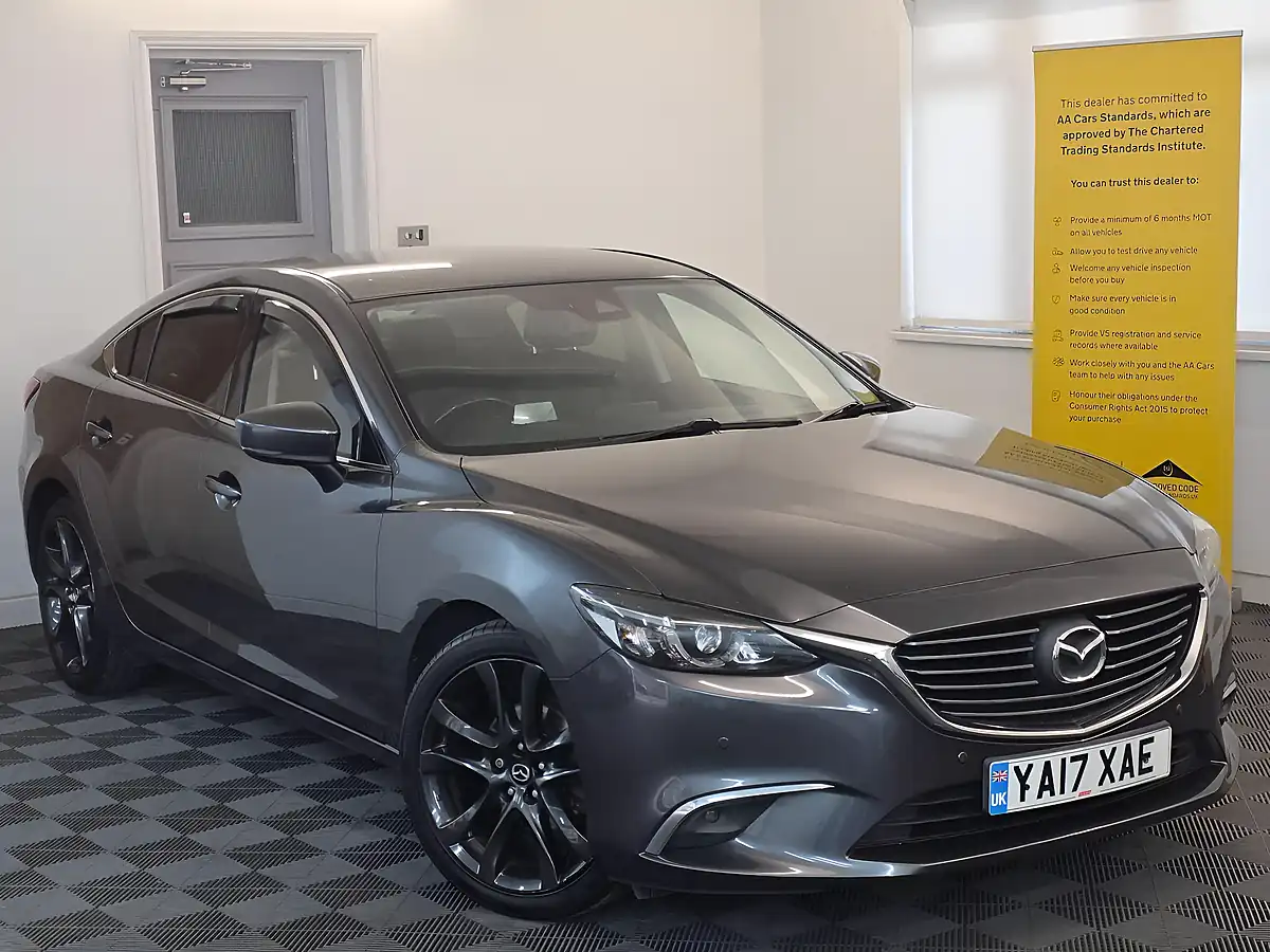 Used 2017 Mazda Mazda6 Sport Nav Grey - Interior and Exterior details 3