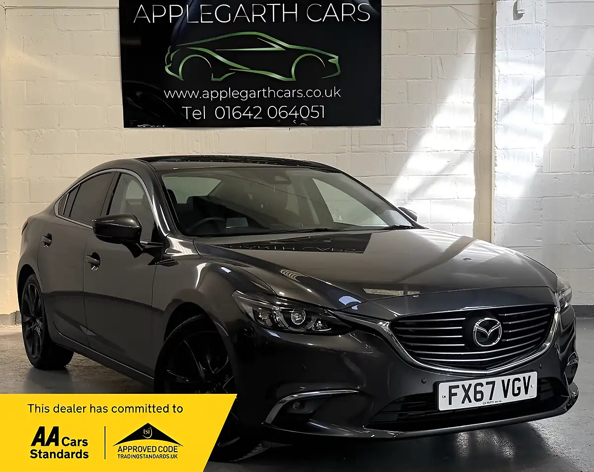 Used 2017 Mazda Mazda6 Sport Nav Grey - Front View