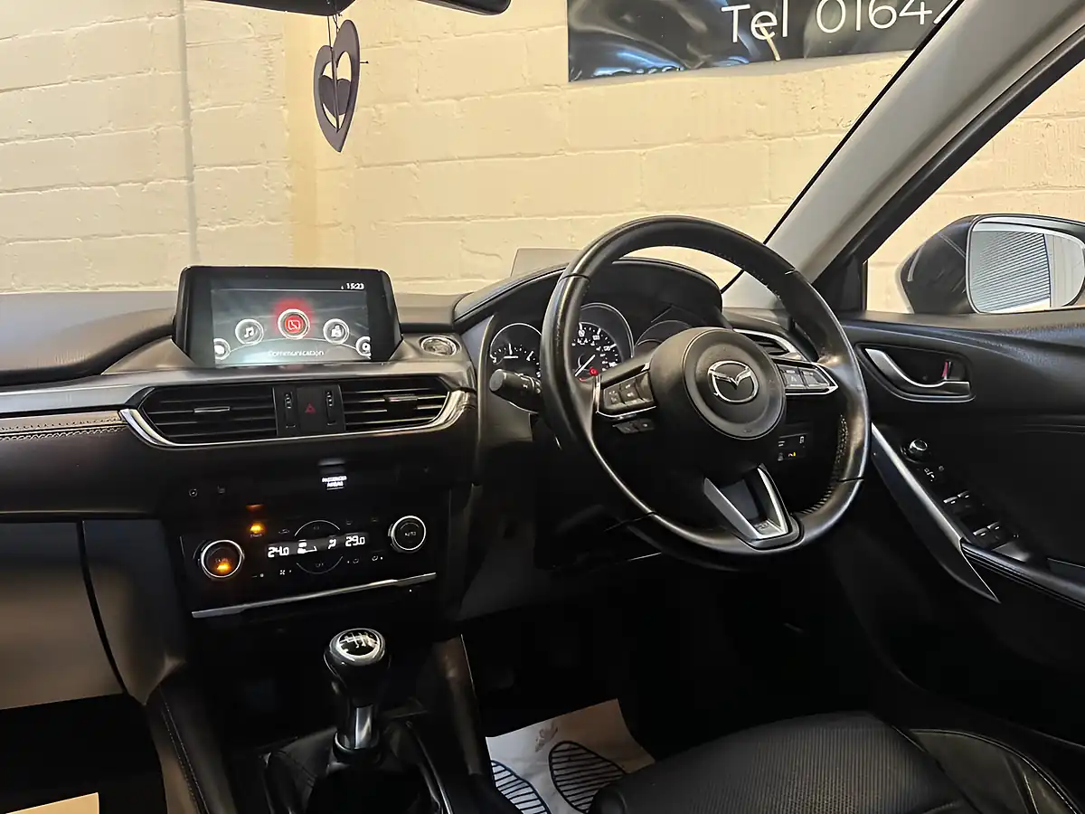 Used 2017 Mazda Mazda6 Sport Nav Grey - Interior and Exterior details 15