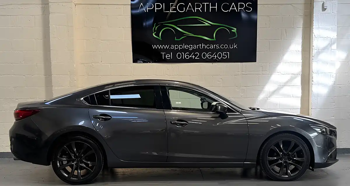 Used 2017 Mazda Mazda6 Sport Nav Grey - Interior and Exterior details 2