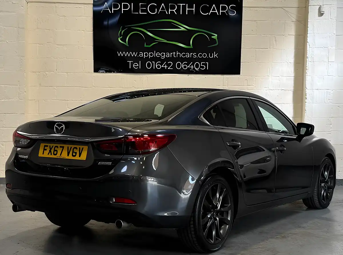 Used 2017 Mazda Mazda6 Sport Nav Grey - Interior and Exterior details 3