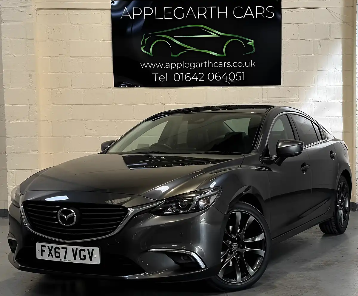 Used 2017 Mazda Mazda6 Sport Nav Grey - Interior and Exterior details 5
