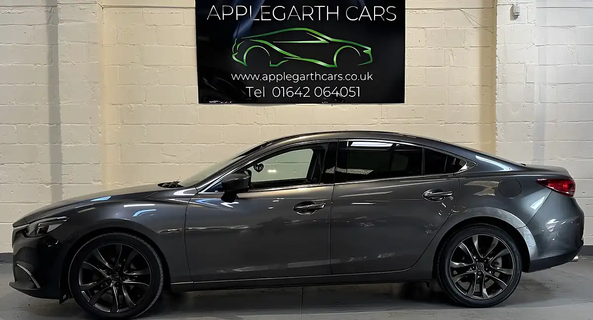 Used 2017 Mazda Mazda6 Sport Nav Grey - Interior and Exterior details 6