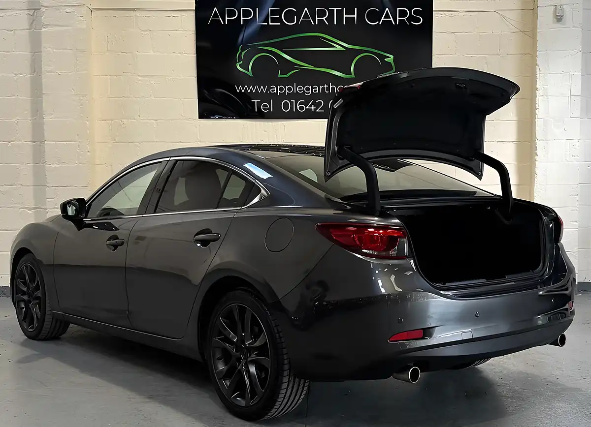 Used 2017 Mazda Mazda6 Sport Nav Grey - Interior and Exterior details 8