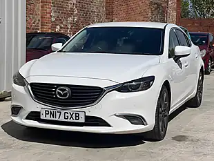 Used 2017 Mazda Mazda6 Sport Nav White - Interior and Exterior details 2