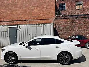 Used 2017 Mazda Mazda6 Sport Nav White - Interior and Exterior details 4