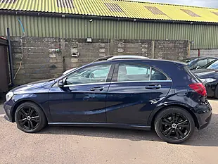 Used 2017 Mercedes a Class Sport Premium Plus Mediterranean Blue - Interior and Exterior details 2