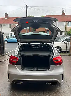 Used 2017 Mercedes A200 AMG Line Platinum Silver Metallic - Interior and Exterior details 13