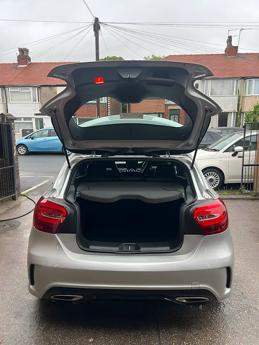 Used 2017 Mercedes A200 AMG Line Platinum Silver Metallic - Interior and Exterior details 13