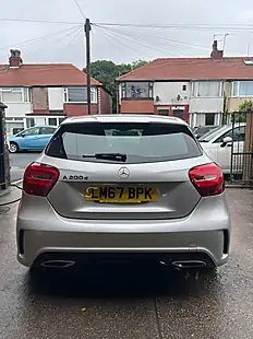 Used 2017 Mercedes A200 AMG Line Platinum Silver Metallic - Interior and Exterior details 14