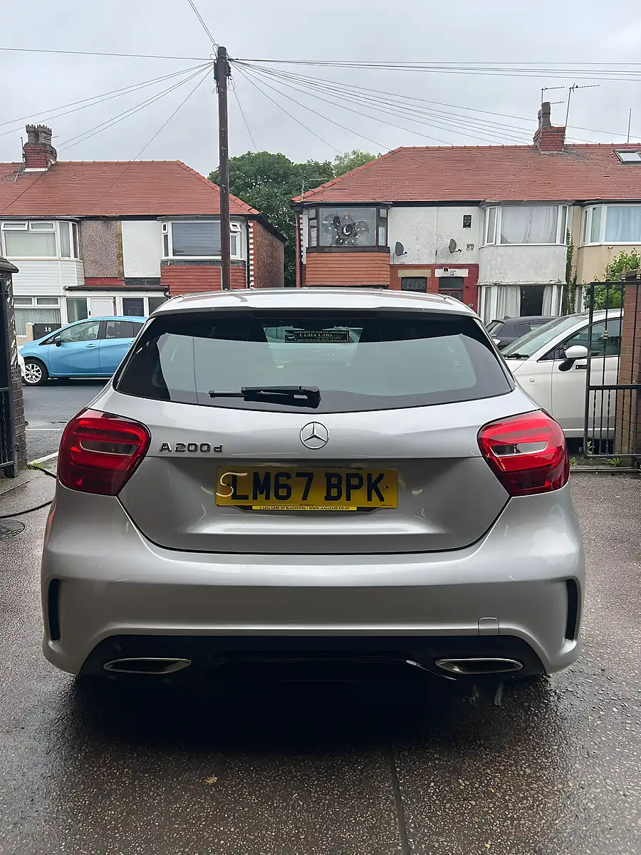 Used 2017 Mercedes A200 AMG Line Platinum Silver Metallic - Interior and Exterior details 14
