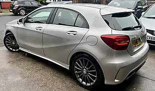 Used 2017 Mercedes A200 AMG Line Platinum Silver Metallic - Interior and Exterior details 2