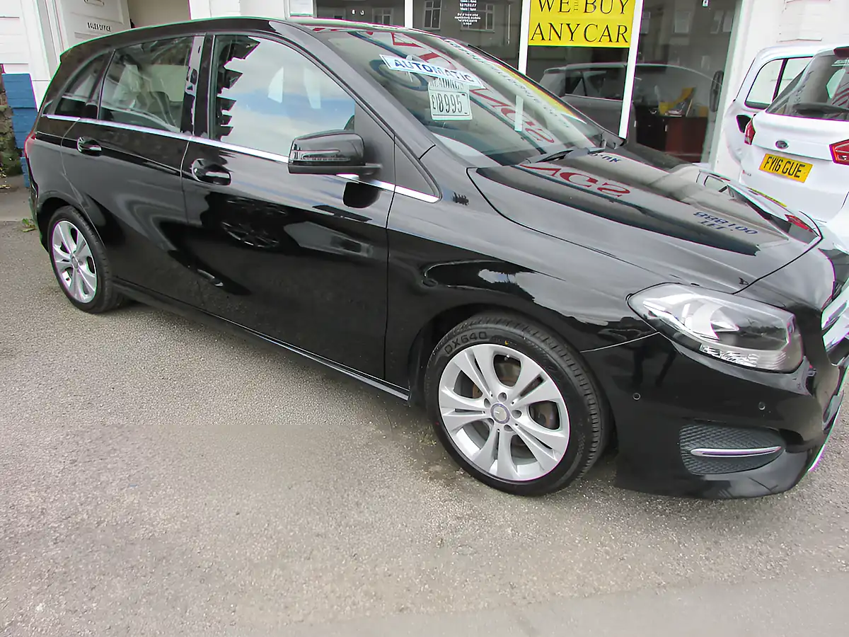 Used 2017 Mercedes B Class Sport Executive Black - Front View
