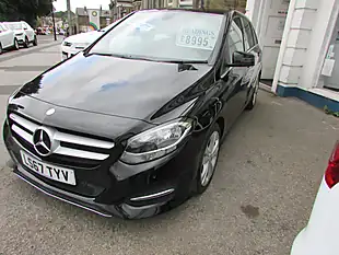 Used 2017 Mercedes B Class Sport Executive Black - Interior and Exterior details 2