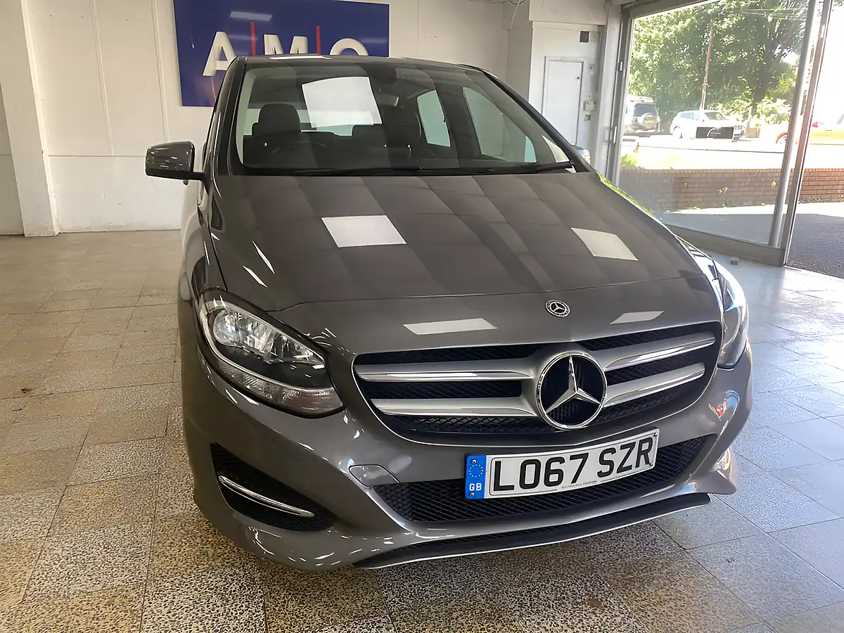 Used 2017 Mercedes B Class Sport Grey - Front View