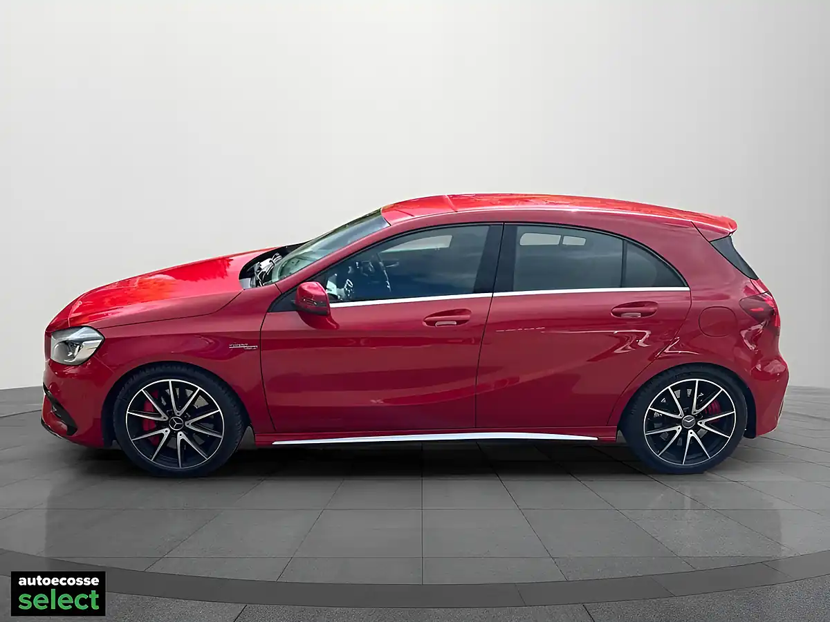 Used 2017 Mercedes-Benz a-Class A45 AMG Red - Interior and Exterior details 3