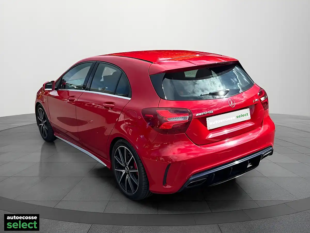 Used 2017 Mercedes-Benz a-Class A45 AMG Red - Interior and Exterior details 4