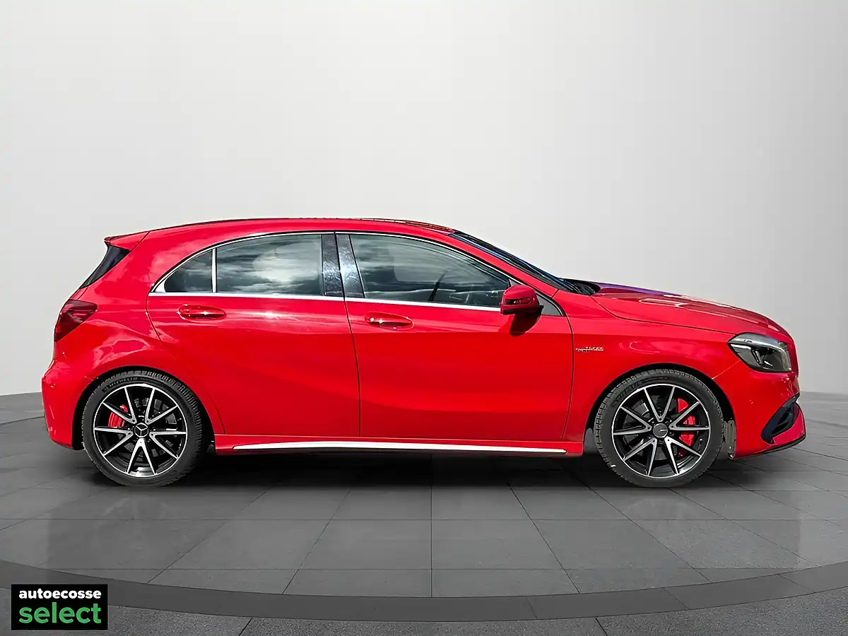 Used 2017 Mercedes-Benz a-Class A45 AMG Red - Interior and Exterior details 7