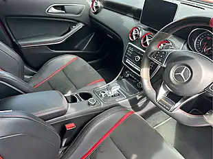 Used 2017 Mercedes-Benz a-Class A45 AMG Red - Interior and Exterior details 9