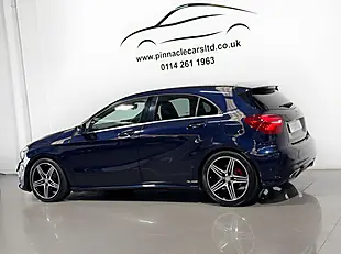 Used 2017 Mercedes-Benz a Class AMG Blue - Interior and Exterior details 10