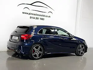 Used 2017 Mercedes-Benz a Class AMG Blue - Interior and Exterior details 11