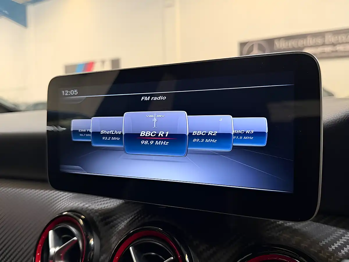 Used 2017 Mercedes-Benz a Class AMG Blue - Interior and Exterior details 14