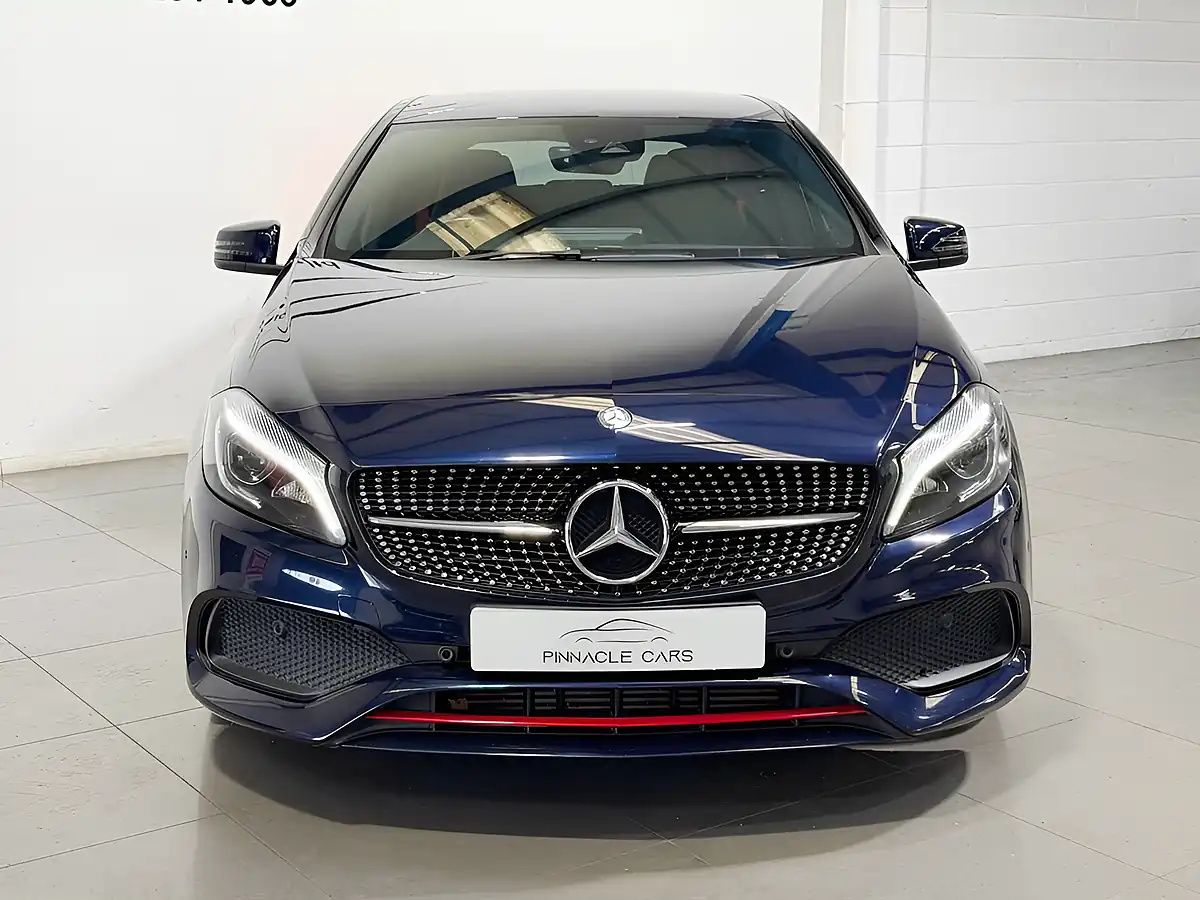 Used 2017 Mercedes-Benz a Class AMG Blue - Interior and Exterior details 3